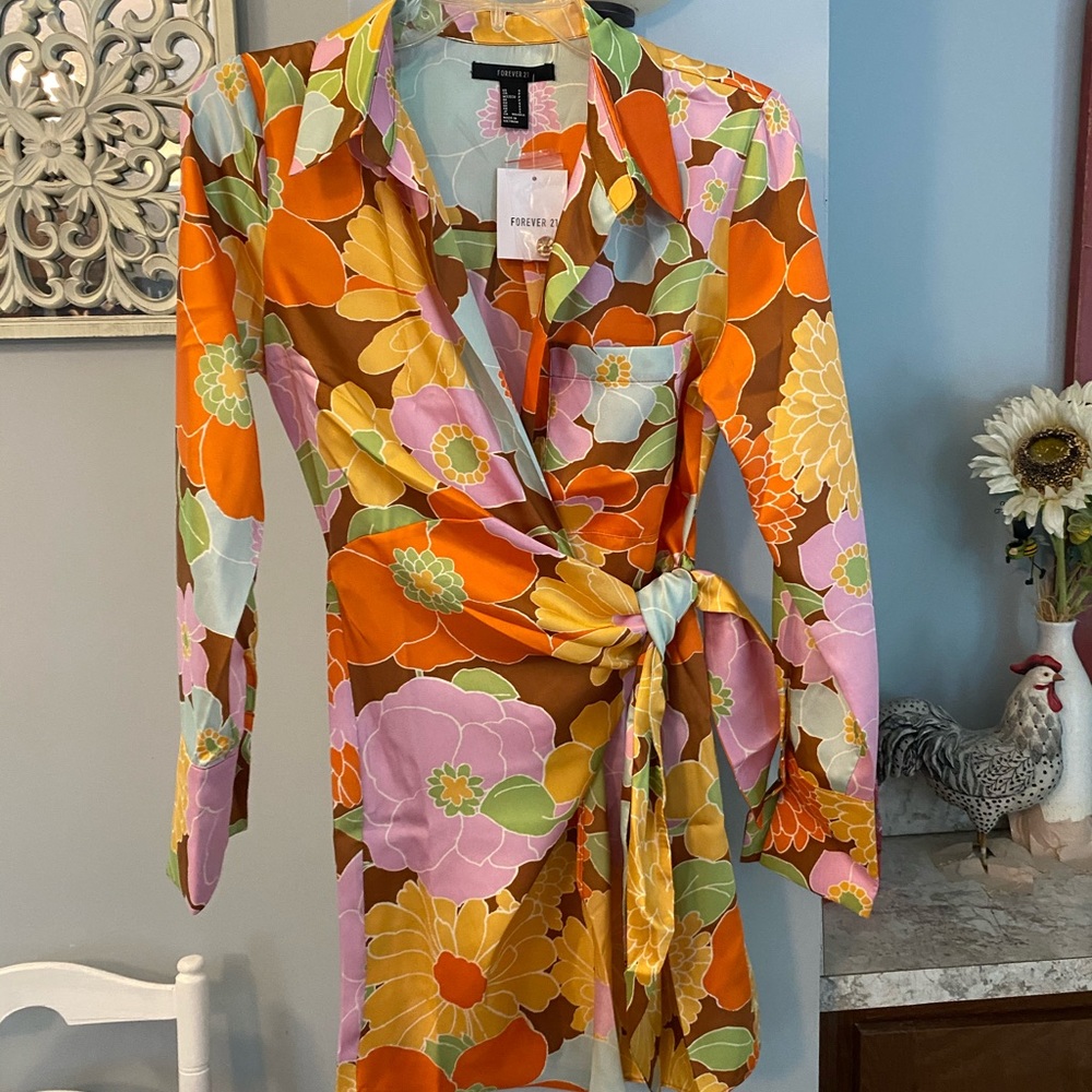 COPY - VINTAGE INSPIRED WRAP DRESS